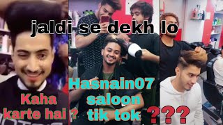 Hasnain07, Mr.faisu07, Faizbaloch07, Tik Tok With Hair Saloon Team 07 Hair Saloon Hasnain07
