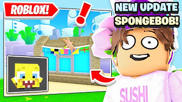 🧽 New SPONGEBOB WORLD Update... (Roblox Mining Clicker Simulator)