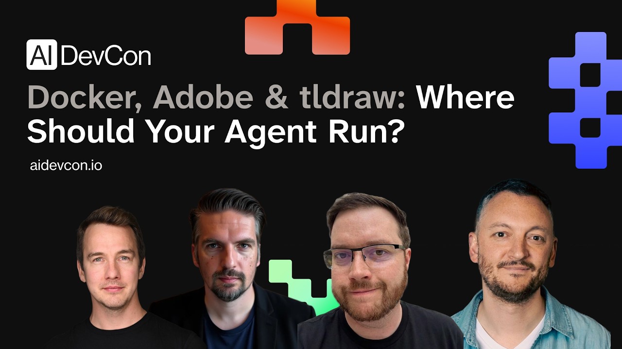 Docker, Adobe & tldraw: Where Should Your Agent Run? thumbnail