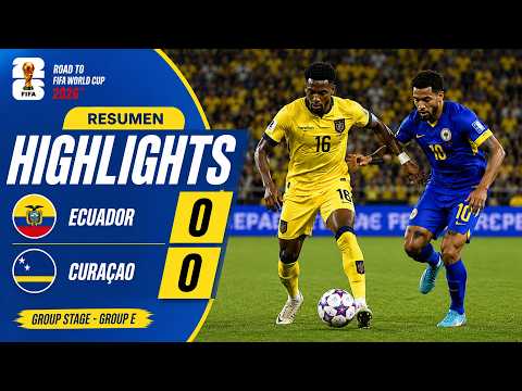 Ecuador vs Curacao