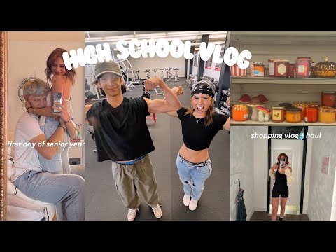 VLOG: first day of school, shopping, picture day