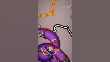 🐍 WORMSZONE.IO | GIANT SLITHER SNAKE TOP 1 | Epic Worms Zone Best Gameplay | HunterXLive