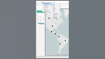 How to Change the Background of a Map in Tableau? #shorts