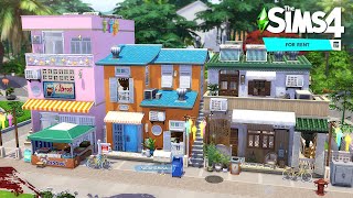 Rental Houses w/ The Sims 4 For Rent | The Sims 4 - Speed Build (NO CC)