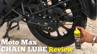 Moto Max Chain Lube Review - Try This For First Time