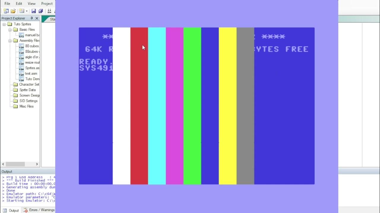 80 Sprites sur Commodore 64 Tuto DIY Multiplexing YouTube