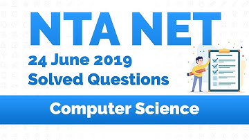 NTA NET June 2019 Computer Science ( Operating System  )