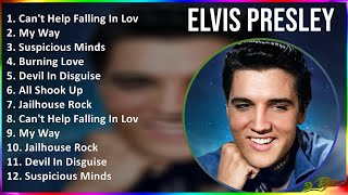 Elvis Presley 2024 MIX Las Mejores Canciones  Can't Help Falling In Love, My Way, Suspicious Mi...