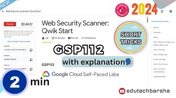 Web Security Scanner Qwik Start | #GSP112 | Qwiklabs Arcade 2024 | The Arcade June Speedrun  #new