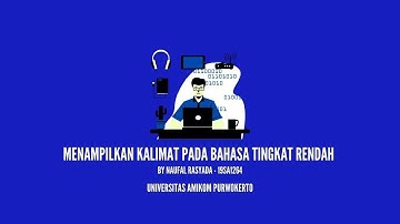 Cara Menampilkan Kalimat dengan Bahasa Assembly [Bahasa Tingkat Rendah] Menggunakan EMU8086