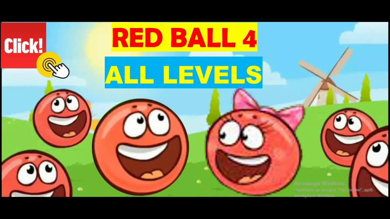 Red Ball 4 GAME! ALL LEVELS!!! YouTube