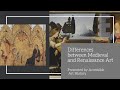 Differences between medieval and renaissance art ii accessible art history