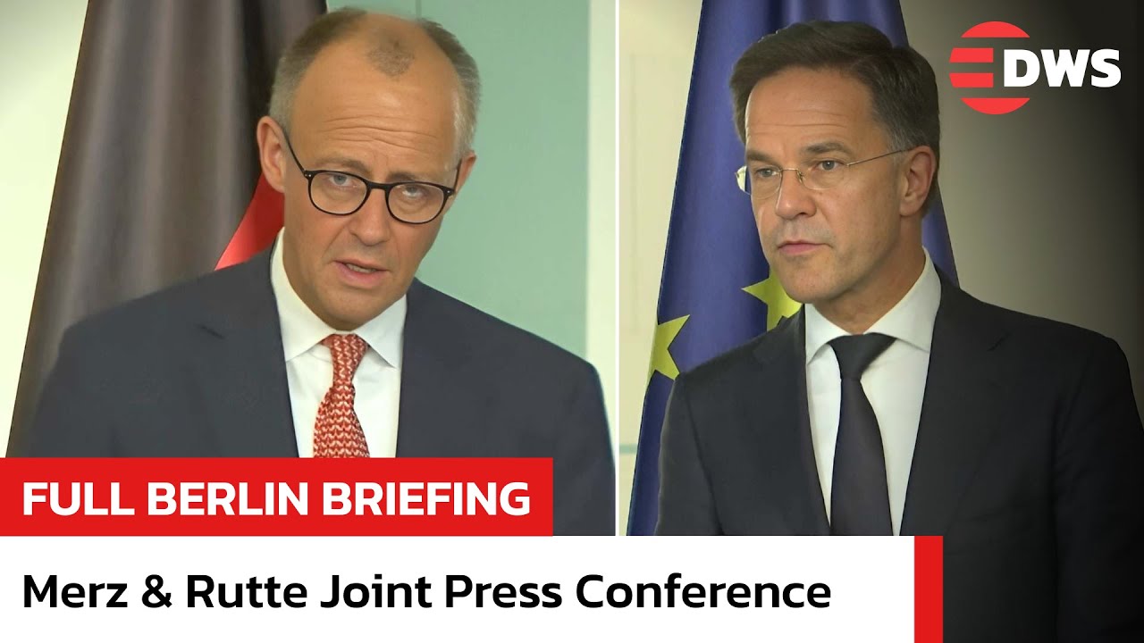 Full Remarks: Merz & Rutte Joint Press Conference | Germany–Netherlands Bilateral Talks | AC1E