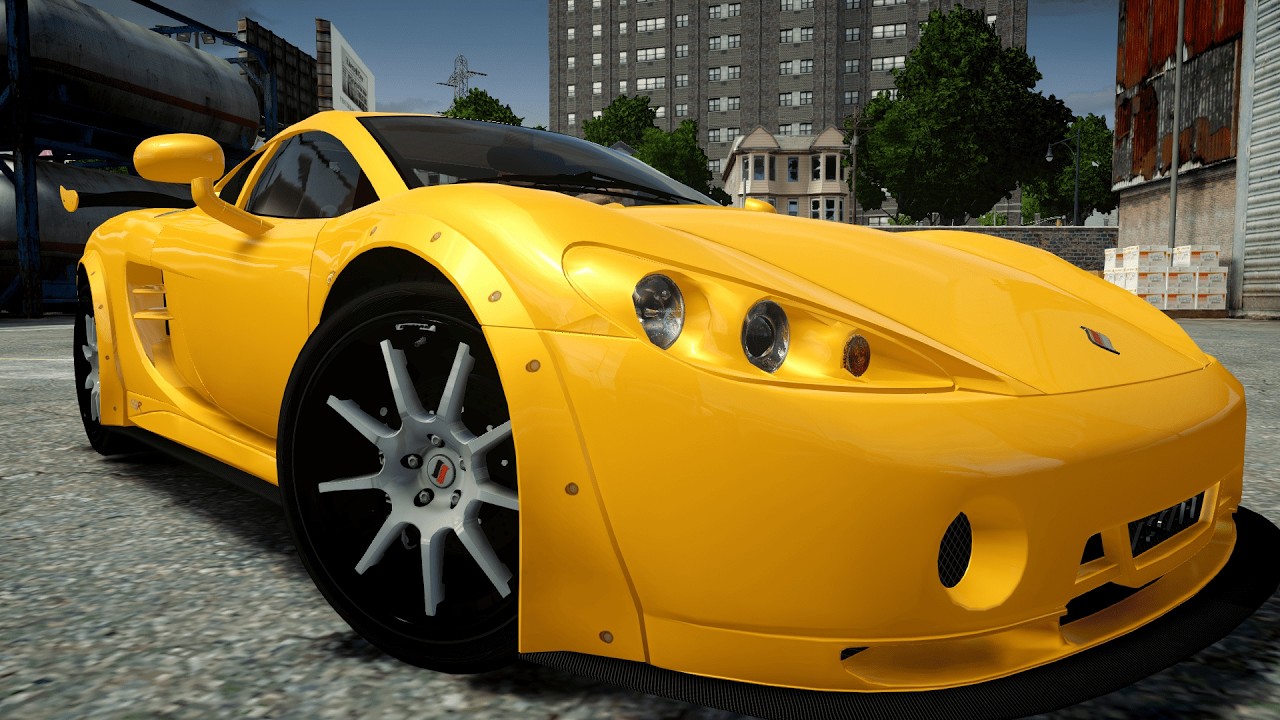 GTA IV Ascari KZ1 Crash Testing