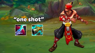 Lethality Lee Sin will make you rage quit...