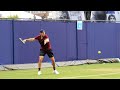 Jack sock forehand slow motion  atp modern tennis forehand technique nextgen forehand