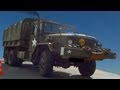 Reo m35 6x6 us military truck sound