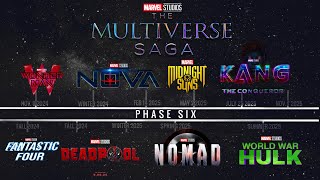 MARVEL STUDIOS PHASE 6 DATES REVEALED? New Full Slate Titles and Dates FULL