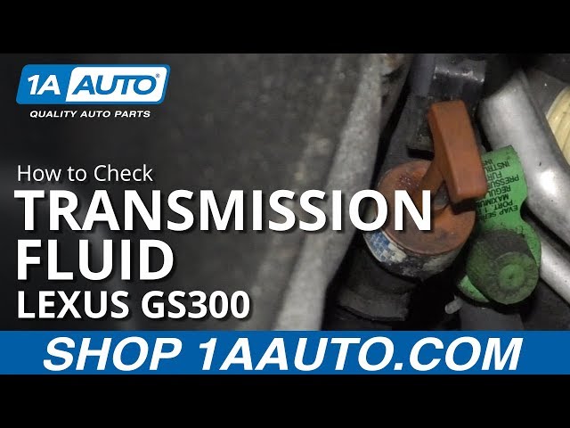 How To Check Transmission Fluid 97 05 Lexus Gs300 1a Auto How To Check Transmission Fluid 97 05 Lexus Gs300 1a Auto