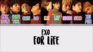 EXO - For Life [Han/Rom/Eng] Picture + Color Coded Lyrics HD