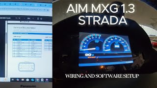 How to Setup AIM MXG Dash Basic Configuration Setup Aim Tech Tips