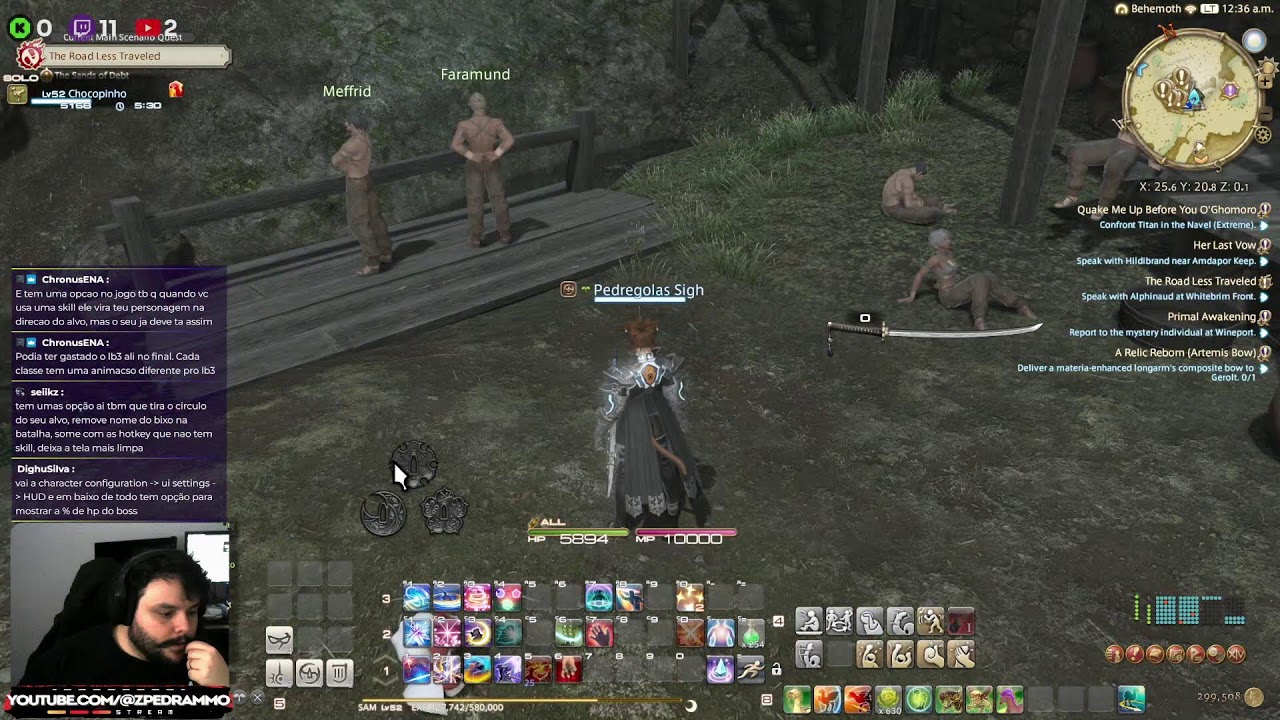 ESTAMOS SAINDO DO ARR, INDO PARA O DESCONHECIDO NO FFXIV |❗youtube ❗kick ❗exitlag ❗instagram ❗reacts