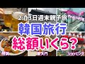 【韓国旅行総額いくら?】親子旅2泊3日の韓国旅行。食にショッピングにソウルを堪能!気になる費用の総額もお伝えします!