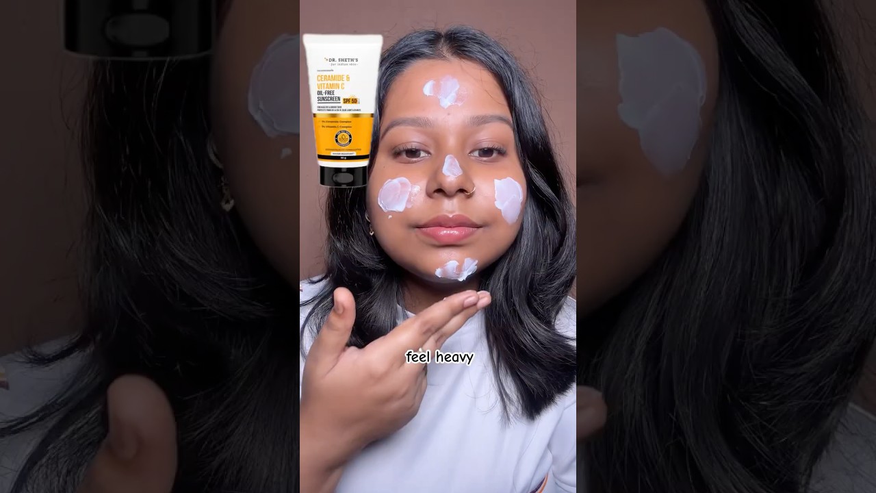 Dr Sheth ceramide and vit c sunscreen 
