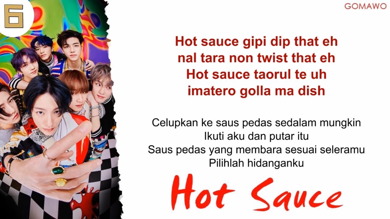 NCT Dream Hot Sauce EASY LYRICS/INDO SUB by GOMAWO YouTube