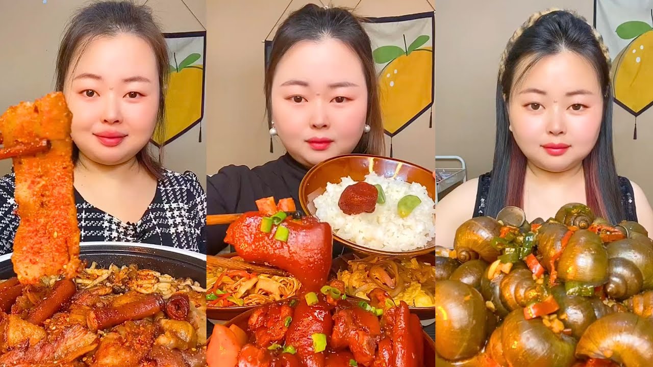 Hearty Chinese Feast Eating Show – Rich Flavors & Satisfying Bites #13