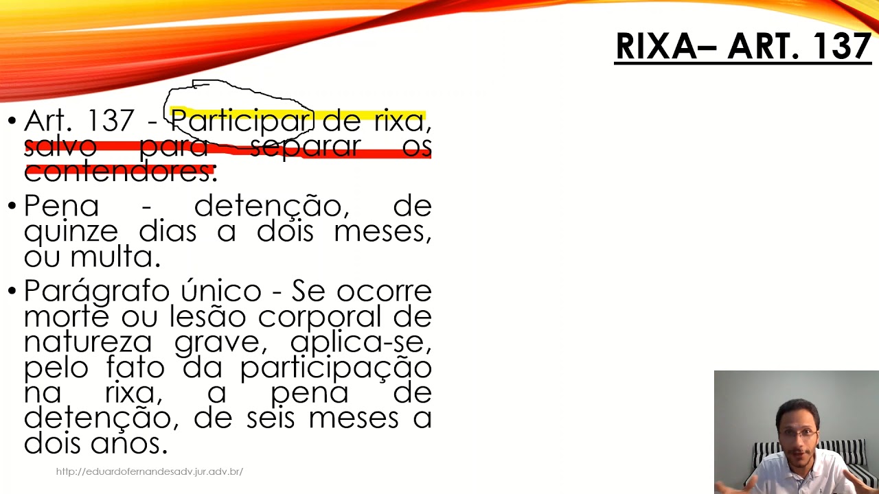 RIXA - ART. 137 DO CP - YouTube