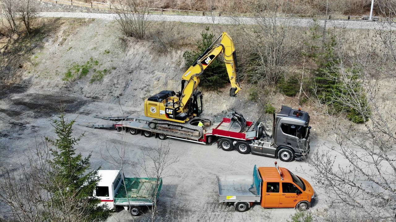 Parpan Paulin AG, Sondertransport Richtung Engadin