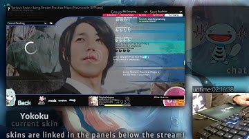 osu! q&a ~ mindblock, reading with rhythm, flow aim, practice diffs, finger control [livestream hl]
