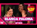 🇪🇸 Blanca Paloma &quot;Eaea&quot; Interview @ London Eurovision Party 2023