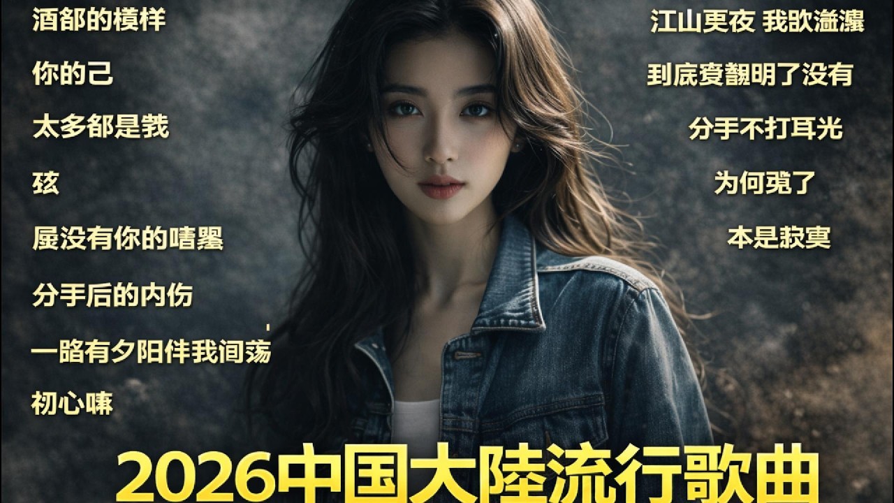 💫 Top Chinese Songs 2026｜2026最新歌曲年度特輯｜華語流行音樂趨勢盤點｜人氣爆款歌曲＋洗腦旋律一次收藏