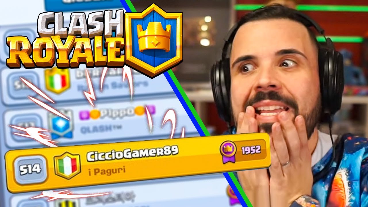 top 500° ita, si combatte durissimo e non si molla - CLASH ROYALE
