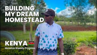 Building My Dream Homestead in Kenya | Massive Weekly Progress Update #VillageLife #Dreamhome