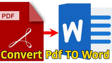 PDF To Word Converter | PDF Edit | পিডিএফ থেকে ওয়ার্ড | How to convert PDF to Doc Bangla Tutorial