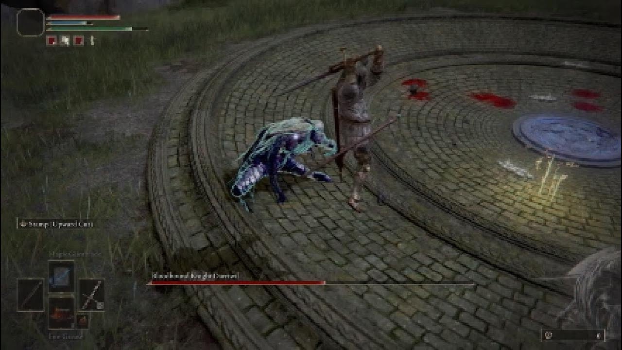 Elden Ring - How to defeat Bloodhound Knight Darriwil - Jump Attack with Greatsword