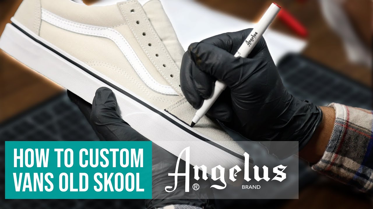 Vans Old Skool | Angelus Custom Shoe 