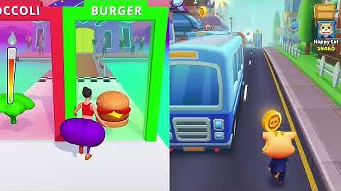 Twerk Race 3D VS Cat Runner - All Levels Max Update Walkthrough Mobile NEW Gameplay XQ7M