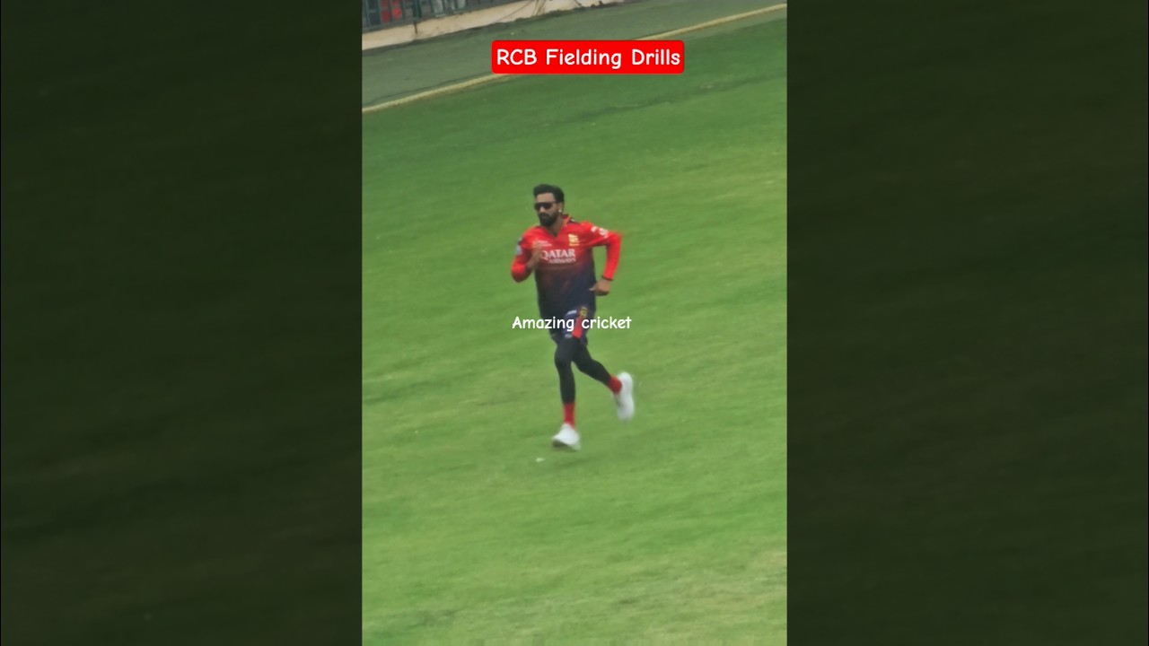 RCB Fielding Drills 