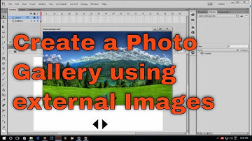 How to make a Photo Gallery Using Multiple External Images in Action Script 3.0