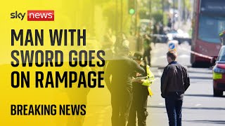 BREAKING: 14yearold boy killed and several other people stabbed by swordwielding man in London