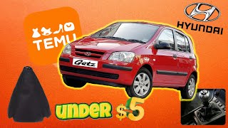 HYUNDAI GETZ 2004 - 2010 New Manual Gear Shifter Boot Install Under $5