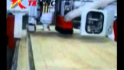 Saw cutting of 1325woodworking center, China cnc router