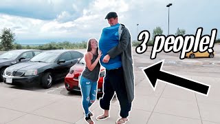 Sneaking into a movie theater (little rascals style)