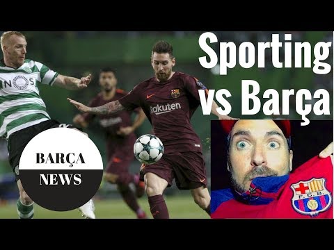 188 toto x ENAK4D - Sporting Lisbon vs FC Barcelona 0-1 2017 Champions League full match review