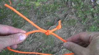 Back to Basics  Bushcraft Knots The Canadian Jam Knot