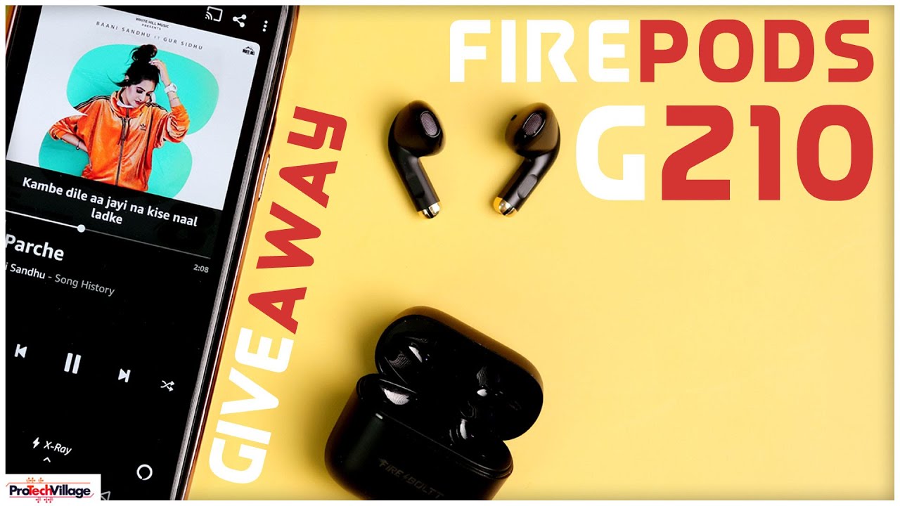 Fire-Boltt Fire Pods Ninja G201 - Full Review & GIVEAWAY 💣💣 | ₹999 Only ...